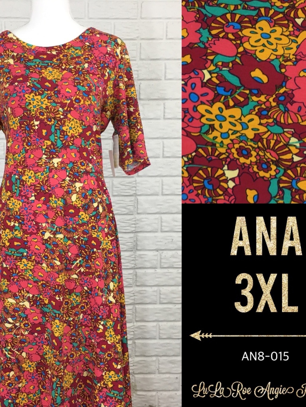 LuLaRoe Ana Maxi Dress